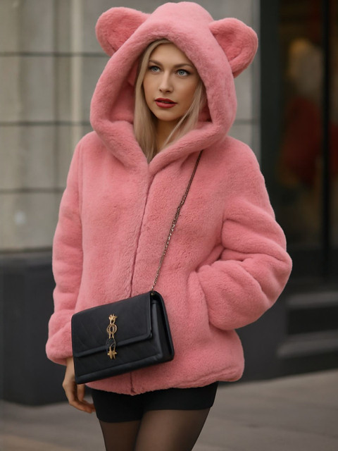 TIARA WORLD Women Woollen Lightweight Puffer Jacket