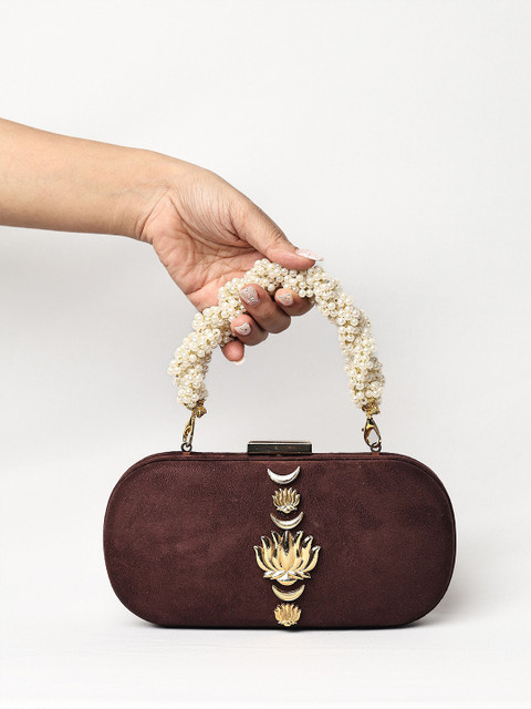 BOXWISH BY BHUMIKA Embellished Purse Clutch