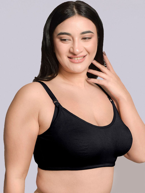 Inner Sense Plus Size Non-Wired Non Padded Full Coverage Maternity Bra