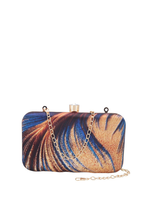 VRPS Handicrafts Printed Box Clutch - Image 2
