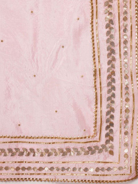 Clora Creation Women Ethnic Motifs Embroidered Dupatta with Gotta Patti - Image 6