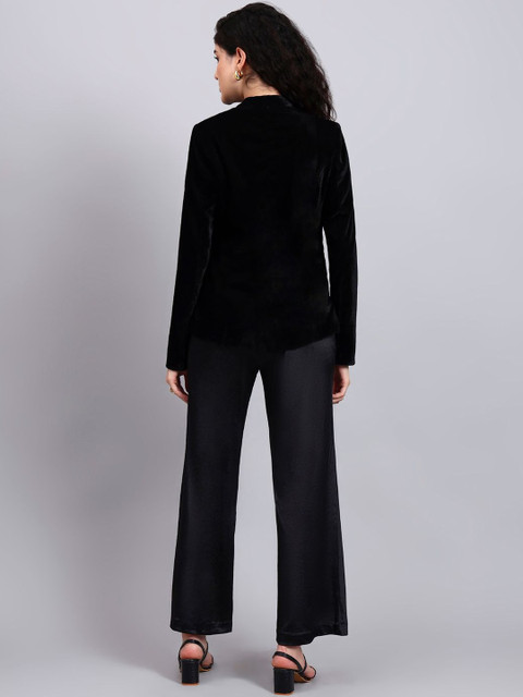 PowerSutra Velvet V Neck Stretchable Blazers - Image 3