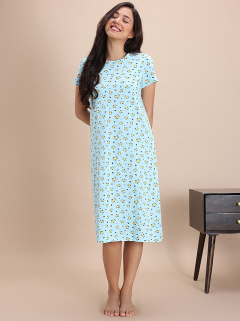 Zivame Printed Nightdress