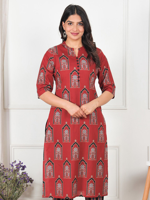 Aramya Women Ethnic Motifs Printed Kurta