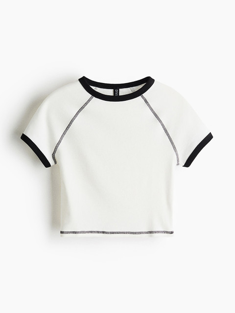 H&M Cropped T-shirt