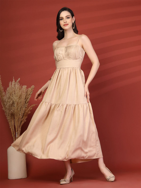 plusS A-Line Midi Dress