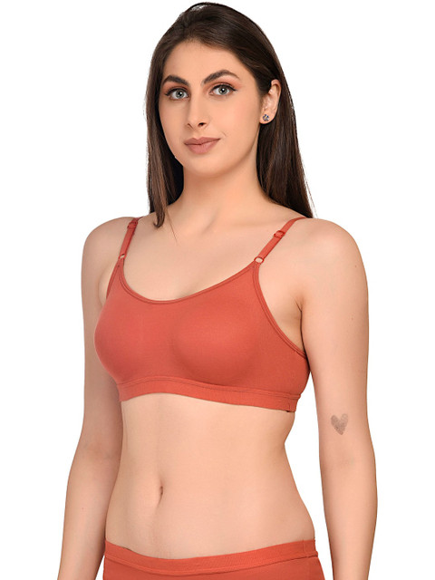 Kinza soft. Women Pack of 3 Full Coverage Non Padded Underwired Sports Bra