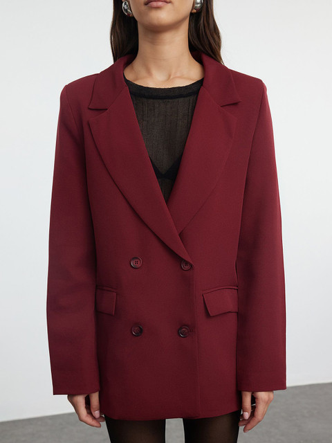 Trendyol Slim-Fit Double Breasted Blazer
