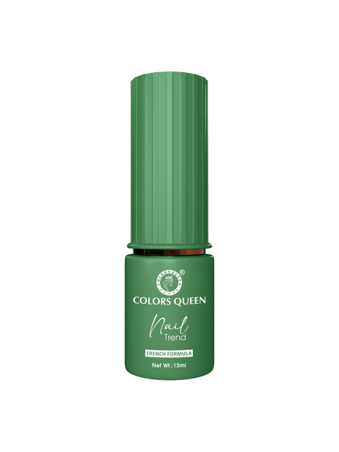 Colors Queen Nail Trend French Formula Polish 13ml - Kombu Green