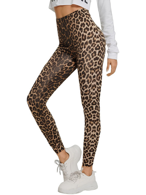 MULTIWA Women Printed Stretchable High Rise Ankle Length Gym Tights