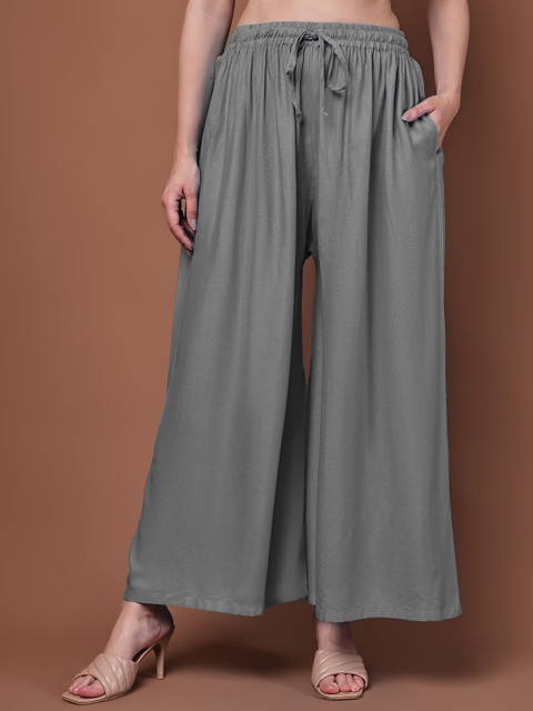 Valles365 by S.C. Women Flared Fit Ethnic Palazzos