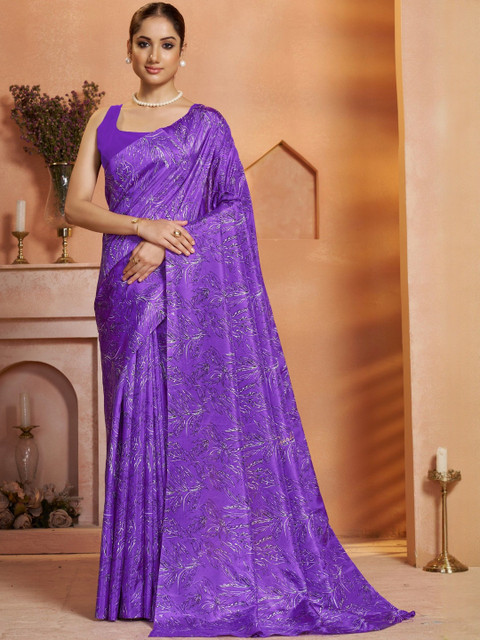 Garden Vareli Abstract Printed Saree