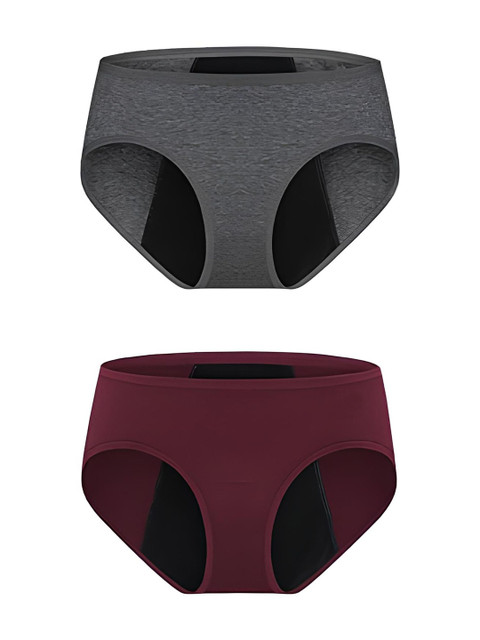 Diving Deep Pack Of 2 Cotton Period Briefs