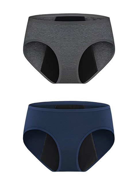 Diving Deep Pack Of 2 Super absorbent & Reusable Period Briefs