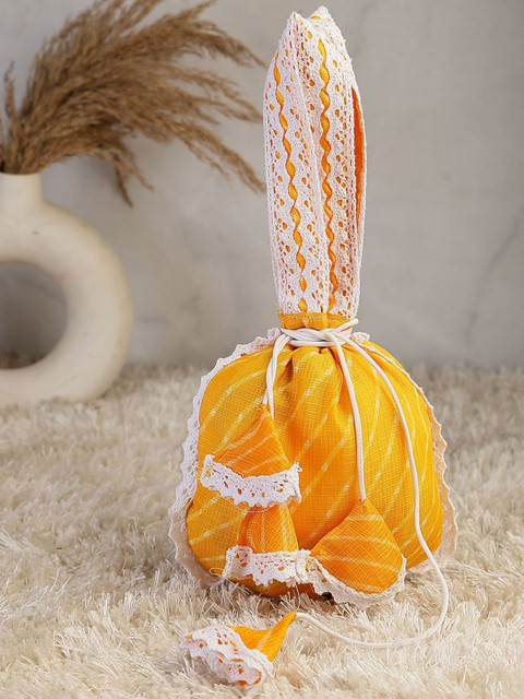 Dhrohar Striped Potli Clutch