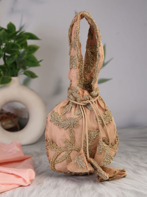 Dhrohar Embroidered Potli Clutch