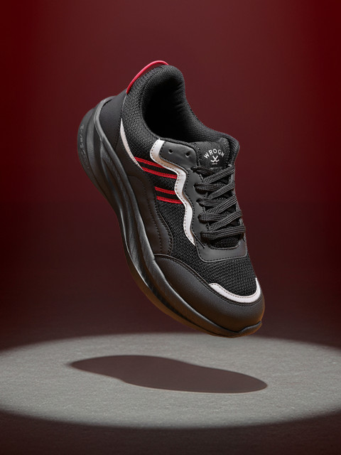 WROGN Men Woven Design Running Shoes