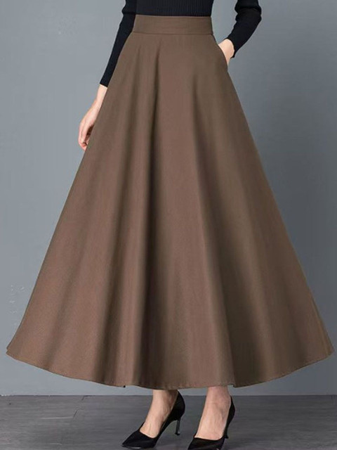StyleCast Maxi Trendy A-Line Skirt