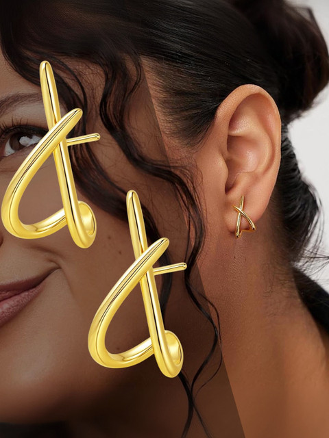 VAMA Geometric Studs Earrings