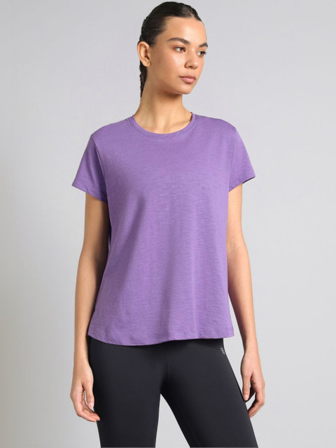 CULT Women's Purple Yoga Flow Top