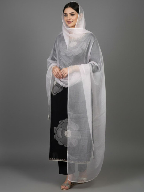 Sangria Women Tasseled Border Ethnic Dupatta