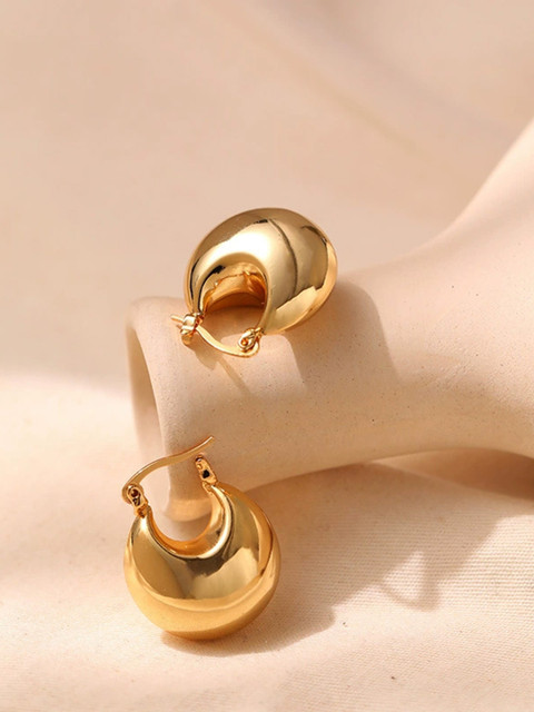 Just Lil Things Contemporary Hoop Earrings