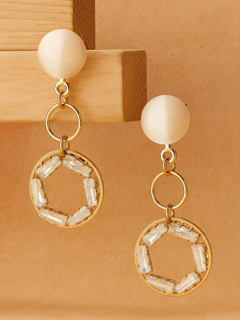 Bohey by KARATCART Contemporary Drop Earrings