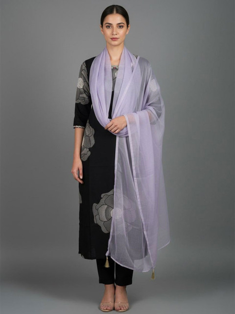 Sangria Women Tasseled Border Dupatta
