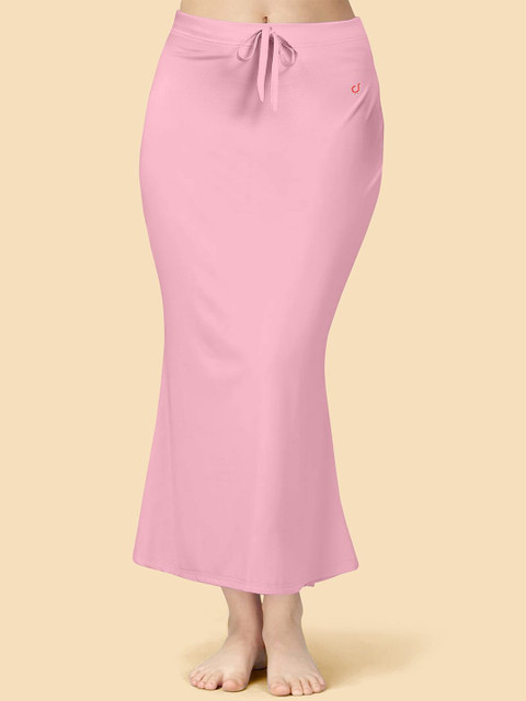 Trendmalls Solid Stretchable Saree Shapewear With Side Slit