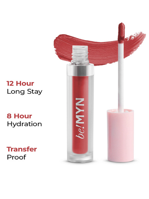 Be!Myn MousseMood 12H Stay Transfer Proof Liquid Lip Color 4.5 ml - Crimson Craze LL11