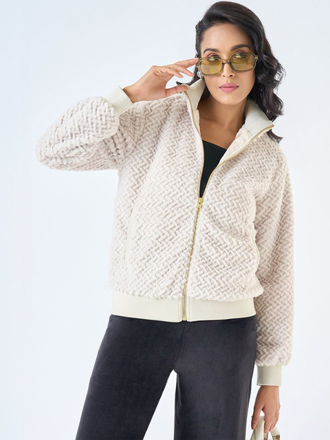 Honey by Pantaloons Women Lightweight Bomber Jacket