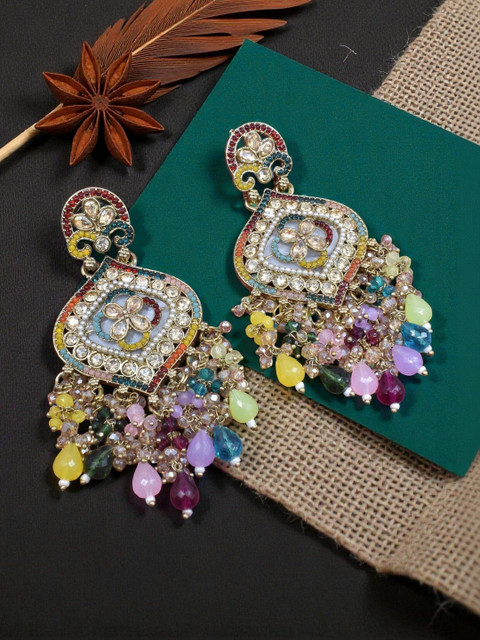 MEIRA JEWELLERY Geometric Drop Earrings