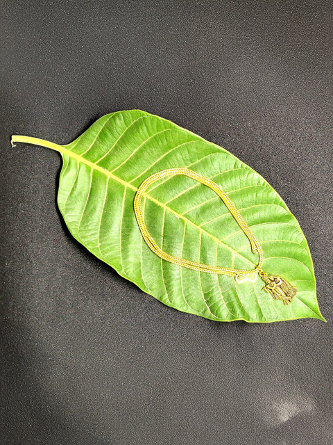 Malas Collection Unisex Stainless Steel krishna radha Pendant With Chain