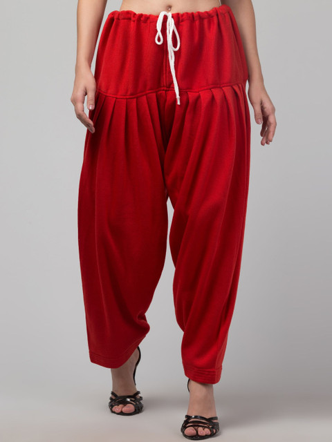 CROWN KING Women Mid-Rise Loose Fit Salwar