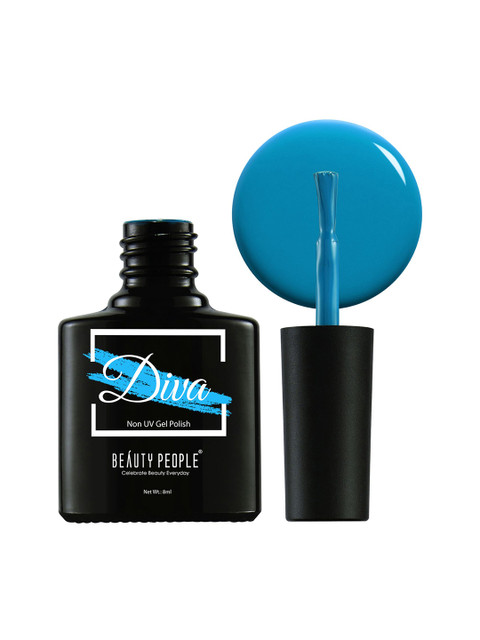 Beauty People Diva Long Lasting Non UV Gel Nail Polish 8 ml - Blue 02