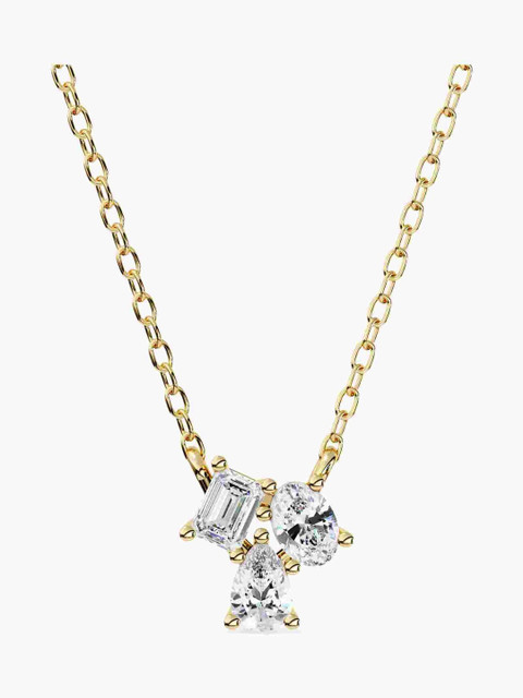 Valanova Sterling Silver Plated With Rose Gold & Certified Lab Grown Diamond 1.03cts Vsnb0017