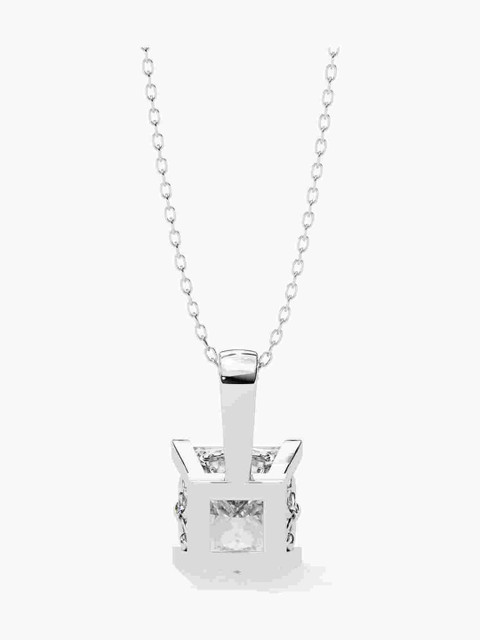 Valanova Sterling Silver Plated With White Gold & Certified Lab Grown Diamond 1.00cts Vsp0005p100 - Image 7
