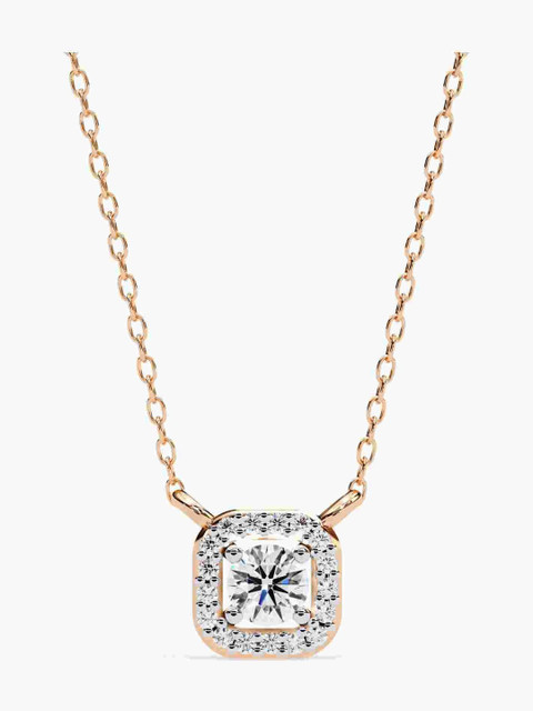 Valanova Sterling Silver Plated With Yellow Gold & Certified Lab Grown Diamond 0.35cts Vsnb0024