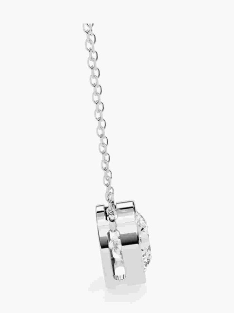 Valanova Sterling Silver Plated With White Gold & Certified Lab Grown Diamond 0.50cts Vsnb0014r050 - Image 5