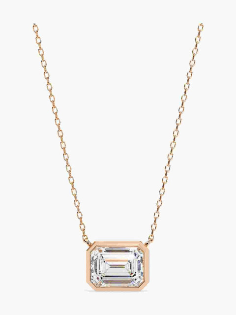 Valanova Sterling Silver Plated With Yellow Gold & Certified Lab Grown Diamond 0.75cts Vsnb0012e075