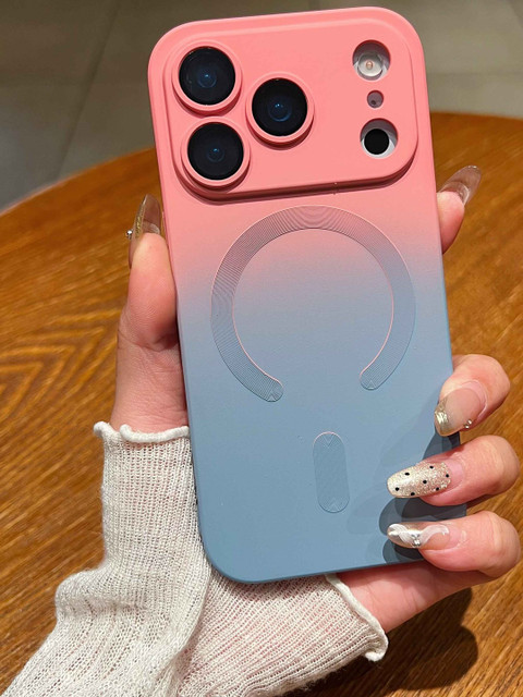 Luxury Kase Solid Printed iPhone 17 Pro Back Case Mobile Accessories