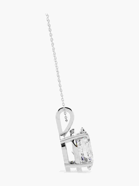 Valanova Sterling Silver Plated With White Gold & Certified Lab Grown Diamond 1.00cts Vsp0008v100 - Image 6