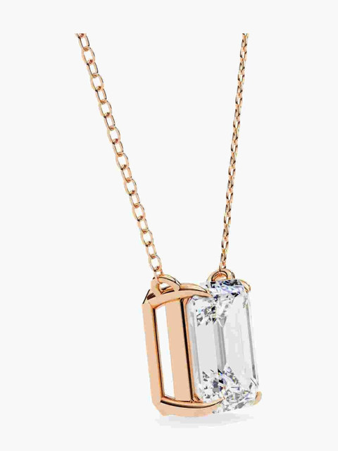 Valanova Sterling Silver Plated With Yellow Gold & Certified Lab Grown Diamond 0.75cts Vsnb0016e075 - Image 3