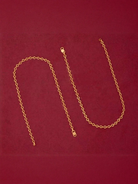 Kunjus Gold-Plated Anklet