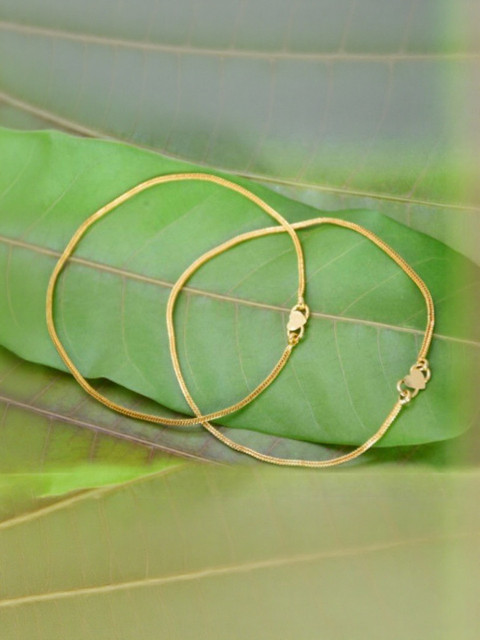 Kunjus Gold-Plated Anklet