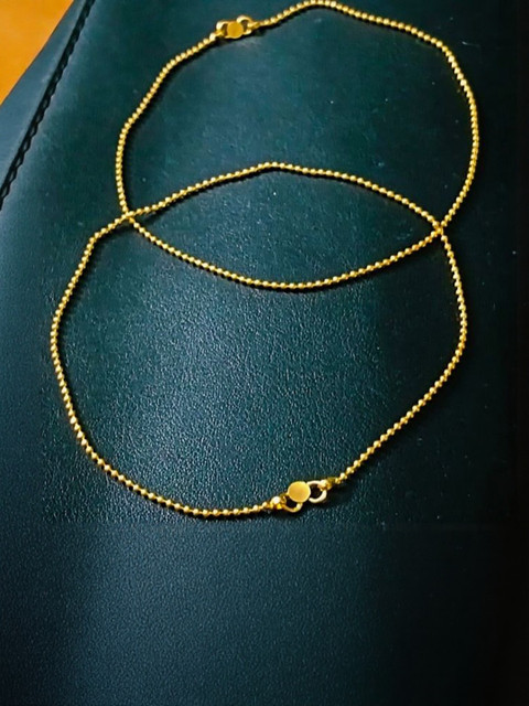 Kunjus Gold-Plated Anklet