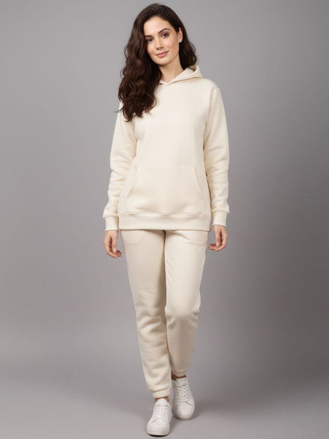 MACK JONNEY Women Solid Fleece Tracksuit