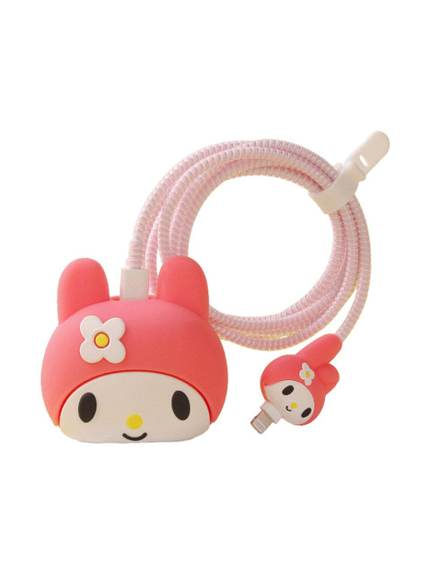 AUGEN Unisex Quirky 3D Design Silicone Protective Case for 20W iPhone USB-C Power