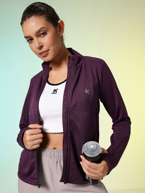 HRX by Hrithik Roshan Rapid-Dry Running Sporty Jacket