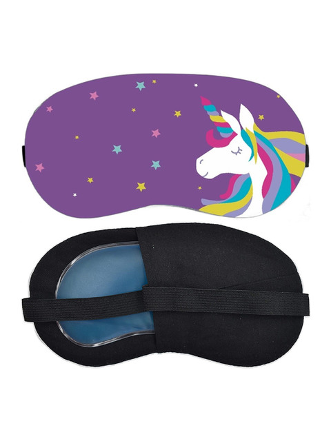Veeva Beauty & Fashion Unisex Printed Sleeping Cooling Gel Eye Mask For Puffy Eyes